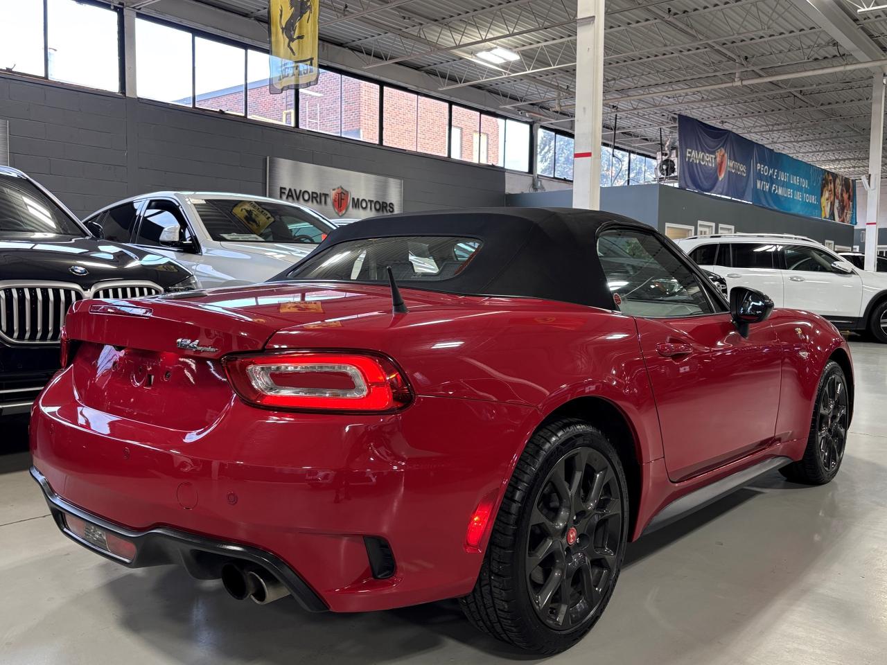 2017 Fiat 124 Spider Abarth|CONVERTIBLE|MANUAL|FRONTPPF|INTAKE|NAV|+++ - Photo #9