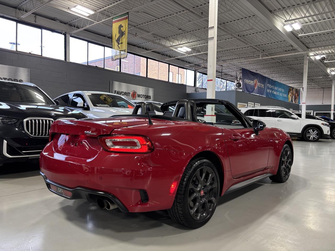 2017 Fiat 124 Spider Abarth|CONVERTIBLE|MANUAL|FRONTPPF|INTAKE|NAV|+++ - Photo #8