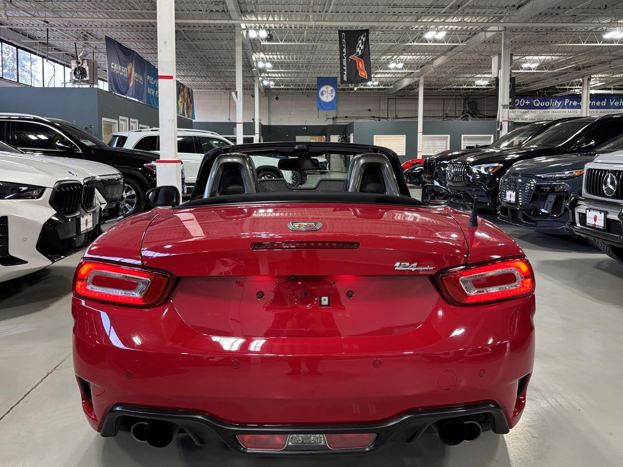 2017 Fiat 124 Spider Abarth|CONVERTIBLE|MANUAL|FRONTPPF|INTAKE|NAV|+++ - Photo #10