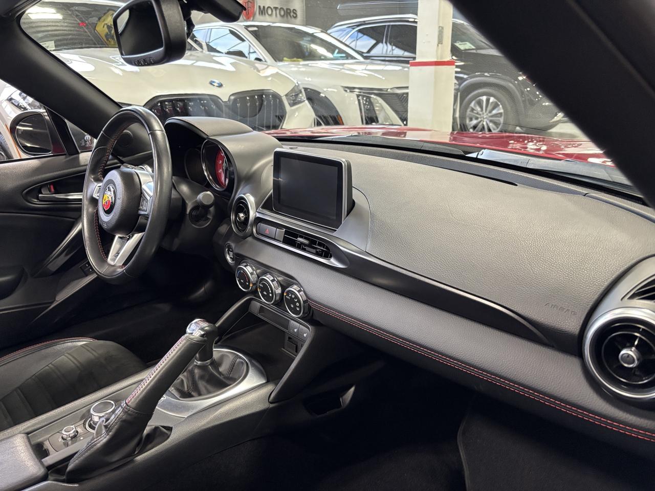 2017 Fiat 124 Spider Abarth|CONVERTIBLE|MANUAL|FRONTPPF|INTAKE|NAV|+++ - Photo #16