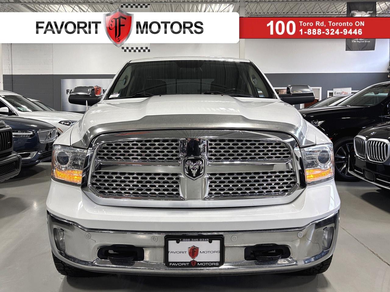 **SPRING SPECIAL!** FEATURING : ECODIESEL POWERED, 4X4, CREW CAB, 6FOOT4 LONG BOX, AFTERMARKET XD WHEELS, BEDLINER, TONNEAU COVER, WOOD TRIMS, SUNROOF, EXTENDABLE MIRRORS, REMOTE START, HIGHLY EQUIPPED! FINISHED IN WHITE ON MATCHING BLACK INTERIOR, LARAMIE STITCHED LEATHER SEATS, HEATED/COOLED SEATS, REAR HEATED SEATS, HEATED STEERING WHEEL, HEATED MIRRORS, NAVIGATION SYSTEM, BACKUP CAMERA, PARKING SENSORS, AM, FM, SATELLITE, AUX, USB, BLUETOOTH, STEERING WHEEL CONTROLS, PREMIUM ALPINE SOUND SYSTEM, POWER OPTIONS, AND MUCH MORE!!!


**As per OMVIC regulations, this vehicle is not drivable, not certified and not e-tested. Certification is available for $899.** All our vehicles are in excellent condition and have been fully inspected by an in-house licensed mechanic.


The advertised price is a finance only price, if you wish to purchase the vehicle for cash additional $2,000 surcharge will apply. Applicable prices and special offers are subject to change with or without notice and shall be at the full discretion of Favorit Motors.