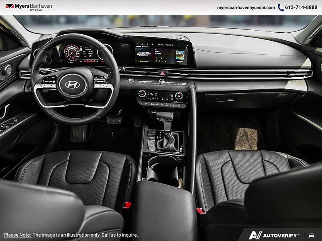 2026 Hyundai Elantra Hybrid Luxury  -  Sunroof Photo