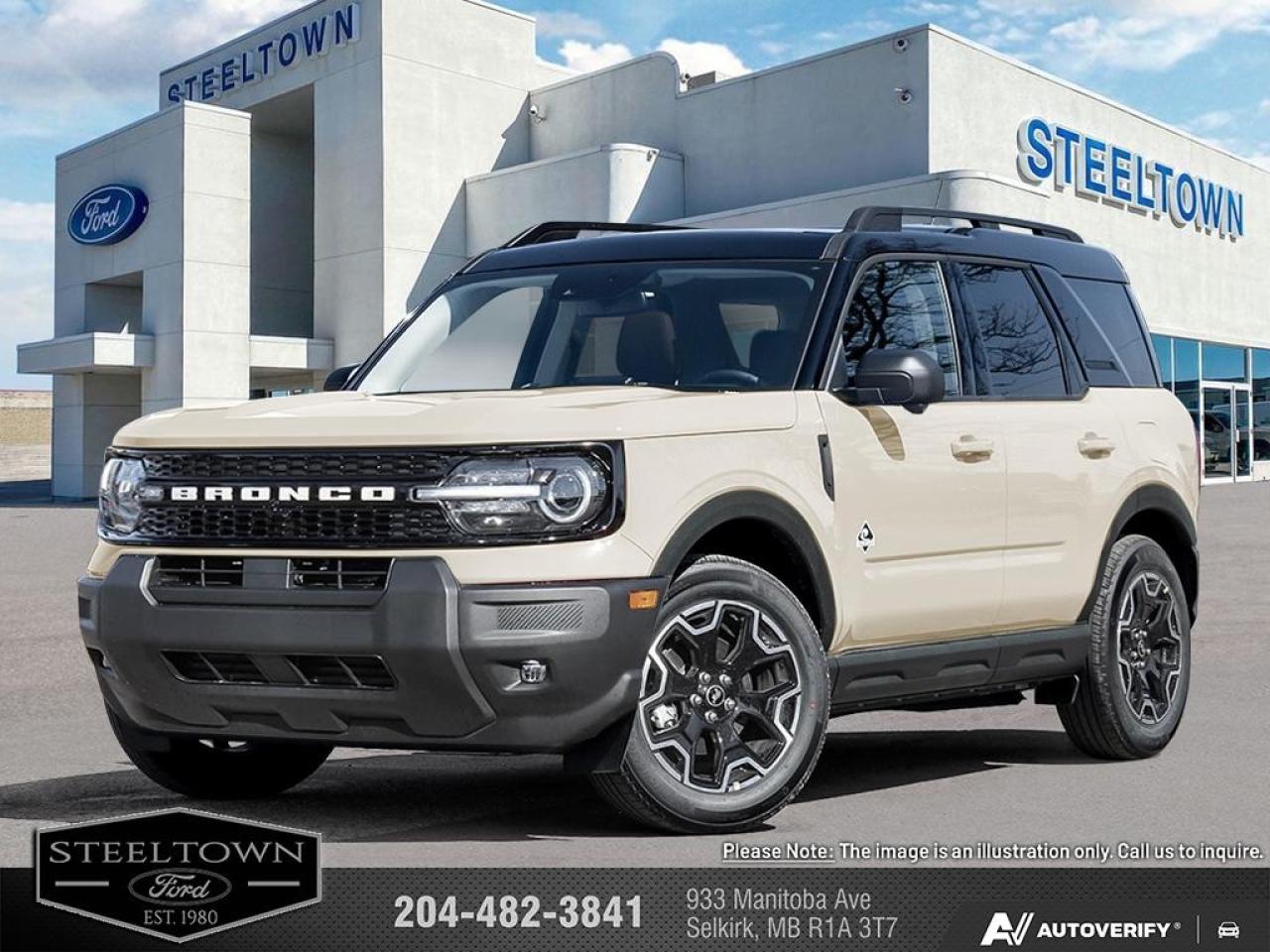 New 2025 Ford Bronco Sport Outer Banks  - Leather Seats for sale in Selkirk, MB