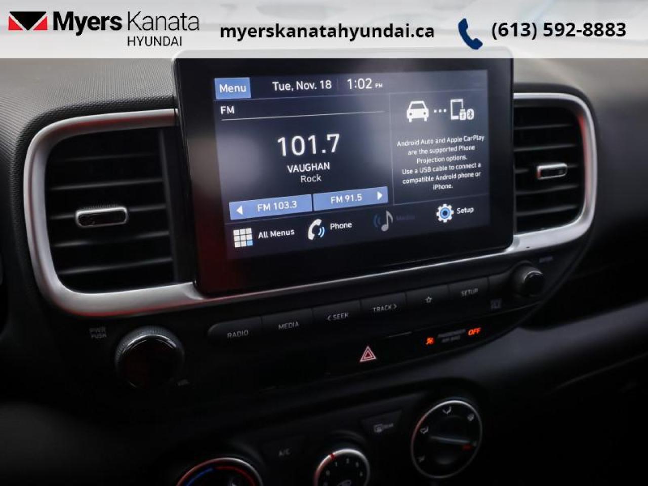 2020 Hyundai Venue Essential  - Heated Seats -  Apple CarPlay - $57.59 /Wk Photo