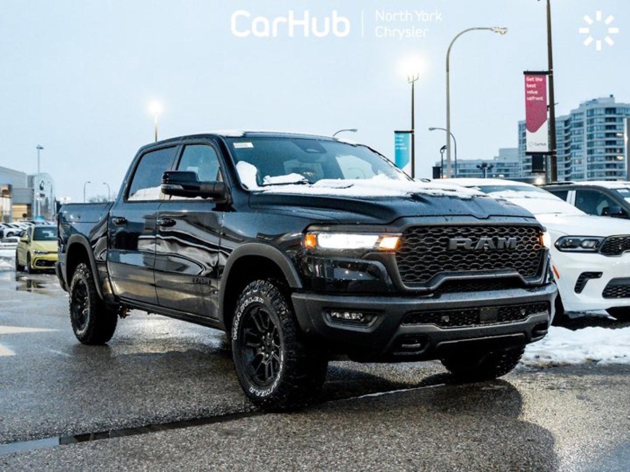 2026 RAM 1500 Rebel GT Crew 5'7' Dual Pano G/T Package 14.4'' Screen Ram Box Safety Grp Photo4