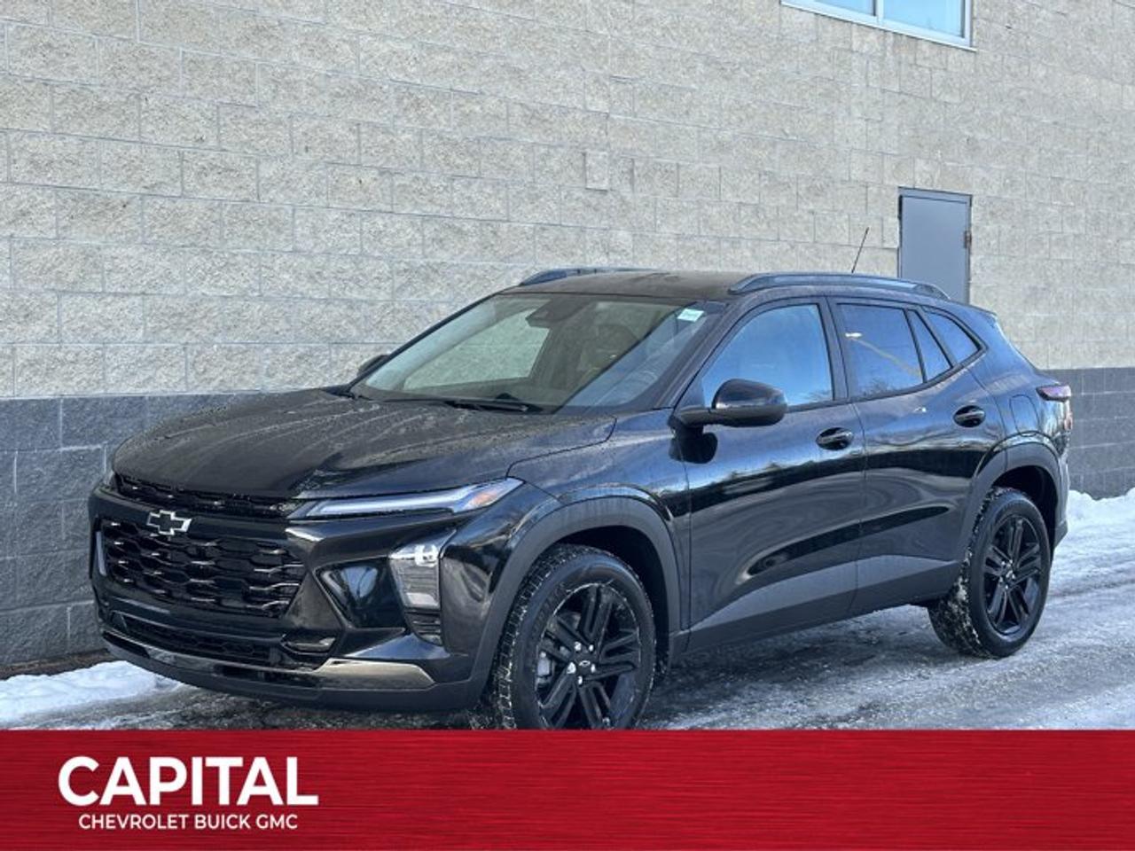 This Chevrolet Trax boasts a Turbocharged Gas 3-Cyl 1.2L/ engine powering this Automatic transmission. TRANSMISSION, 6-SPEED AUTOMATIC (STD), MOSAIC BLACK METALLIC, LPO, FRONT AND REAR SPLASH GUARDS, CUSTOM MOULDED.* This Chevrolet Trax Features the Following Options *ENGINE, ECOTEC 1.2L TURBO DOHC DI WITH VARIABLE VALVE TIMING (VVT) (137 hp [102 kW] @ 5000 rpm, 162 lb-ft of torque [219 N-m] @ 2500 rpm) (STD), ENGINE BLOCK HEATER, ACTIV PREFERRED EQUIPMENT GROUP Includes Standard Equipment, Wireless Apple CarPlay/Wireless Android Auto, Wipers, front intermittent, variable speed, Wiper, rear, intermittent, Windows, power rear, express down, Window, power, front passenger with express down, Window, power, driver with express down, Wi-Fi Hotspot capable (Terms and limitations apply. See onstar.ca or dealer for details.).* Stop By Today *Stop by Capital Chevrolet Buick GMC Inc. located at 13103 Lake Fraser Drive SE, Calgary, AB T2J 3H5 for a quick visit and a great vehicle!