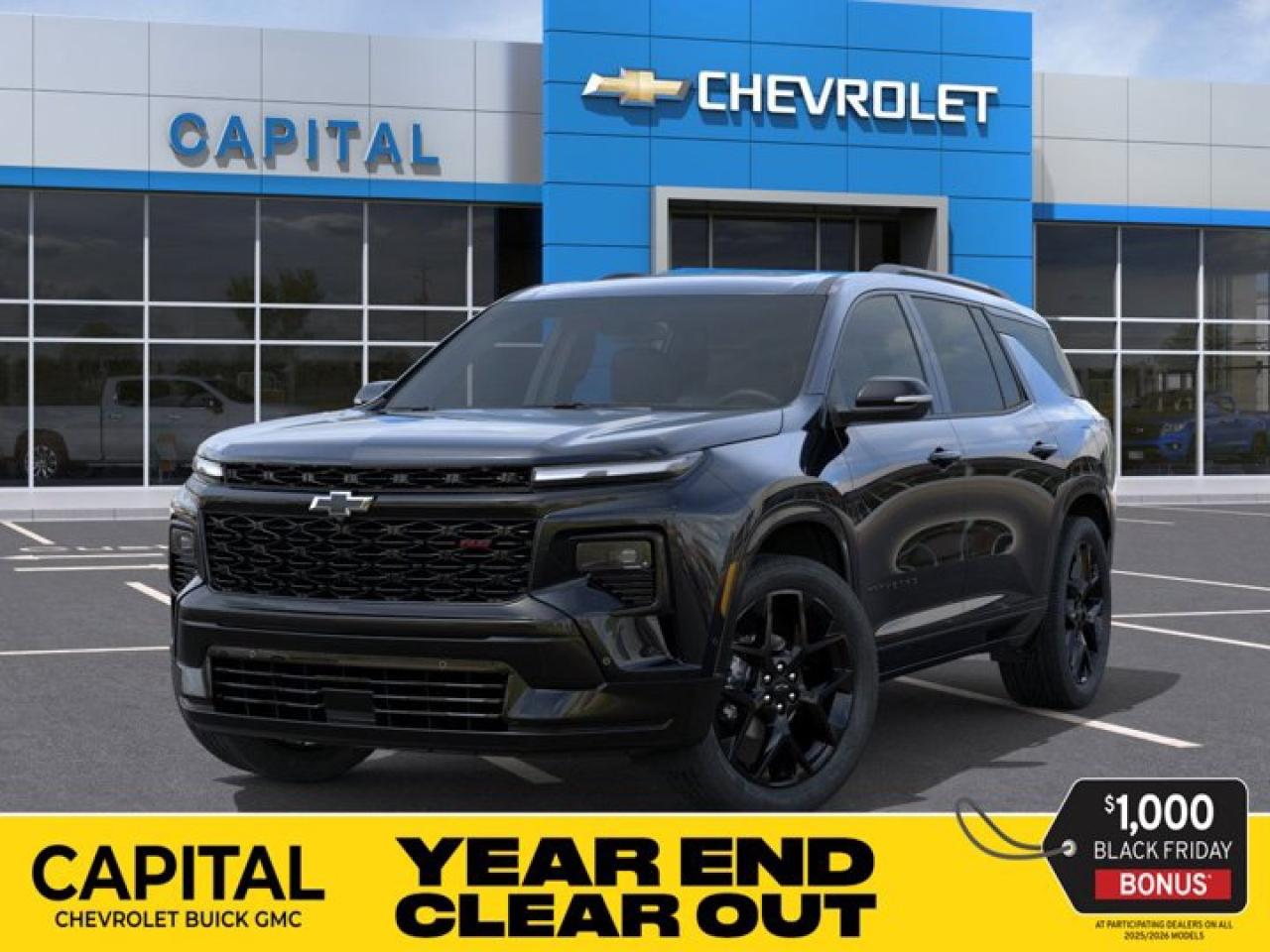 New 2026 Chevrolet Traverse RS for sale in Calgary, AB