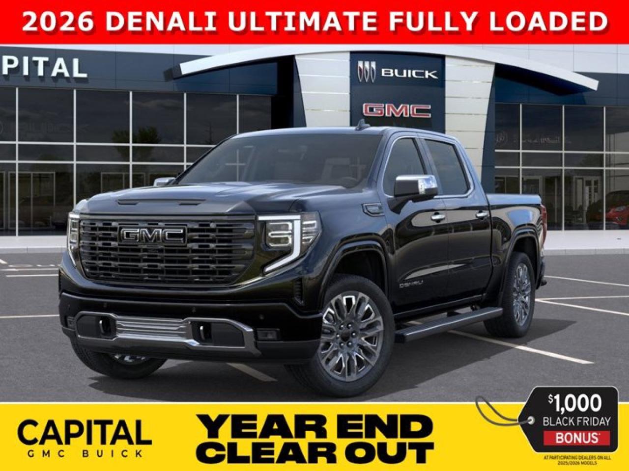 New 2026 GMC Sierra 1500 Crew Cab Denali Ultimate for sale in Edmonton, AB
