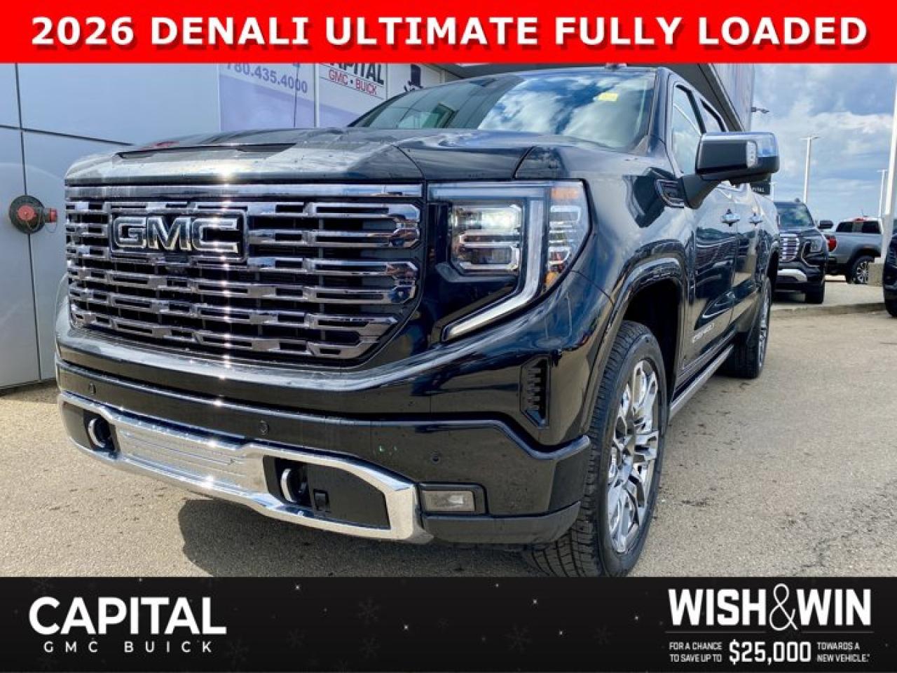 New 2026 GMC Sierra 1500 Crew Cab Denali Ultimate for sale in Edmonton, AB