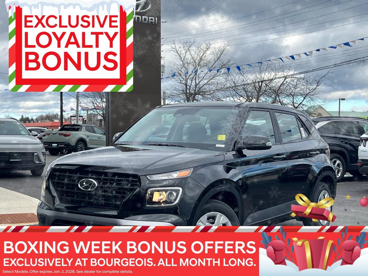 New 2026 Hyundai Venue Essential IVT for sale in Midland, ON