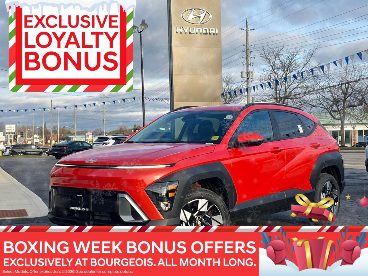 New 2026 Hyundai KONA 2.0L Preferred AWD for sale in Midland, ON