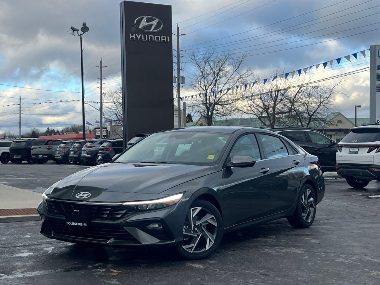 New 2026 Hyundai Elantra Hybrid Luxury Sedan w/Two-Tone Interior for sale in Midland, ON