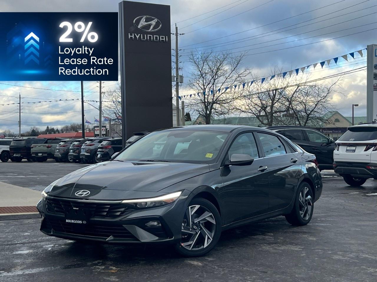 2026 Hyundai Elantra Hybrid Luxury Sedan w/Two-Tone Interior Photo0