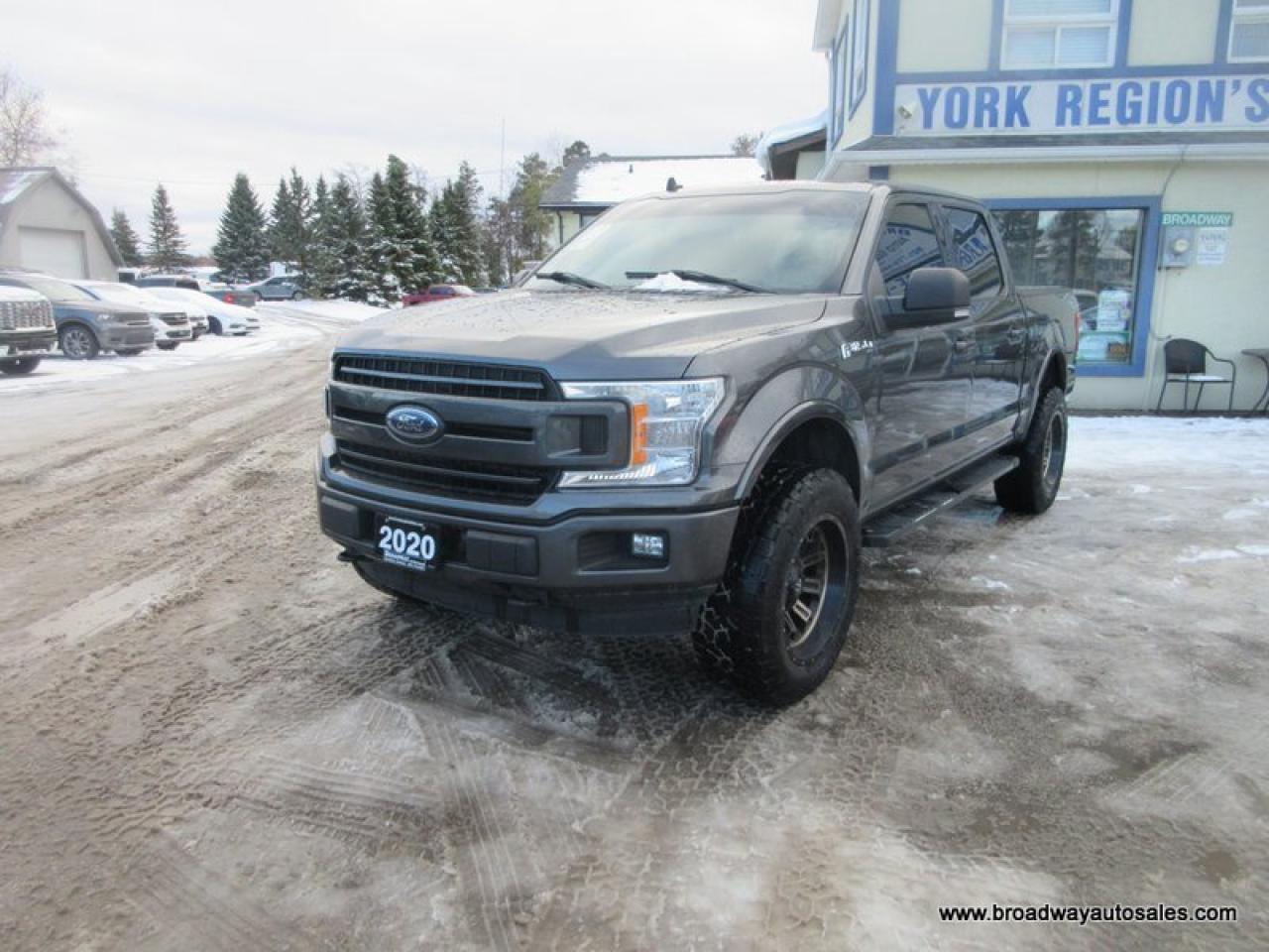 2020 Ford F-150 GREAT VALUE XLT-MODEL 5 PASSENGER 5.0L - V8.. 4X4.. CREW-CAB.. SHORTY.. NAVIGATION.. POWER SUNROOF & PEDALS.. HEATED SEATS.. BACK-UP CAMERA.. Photo