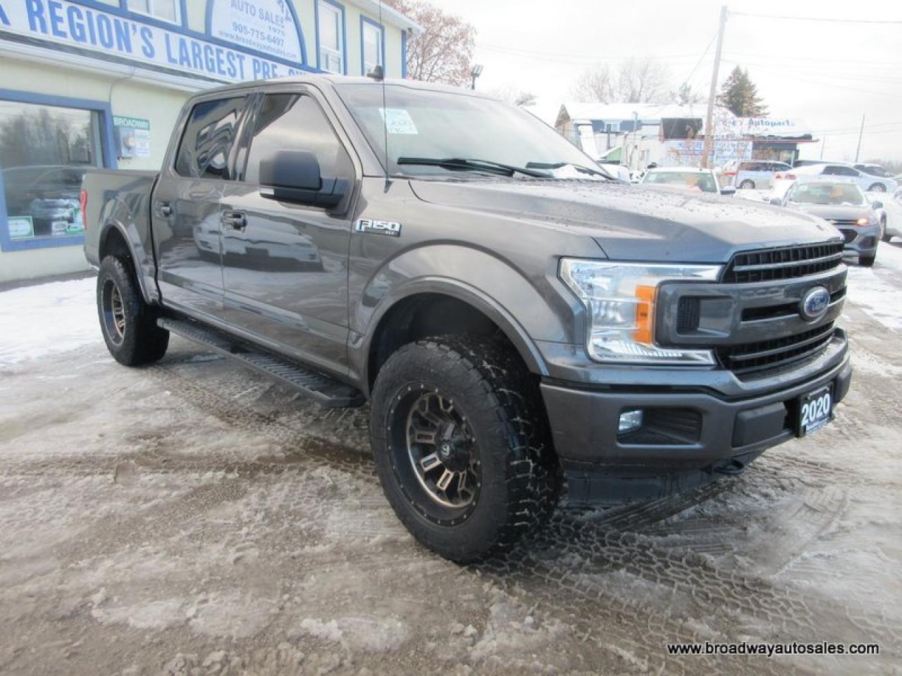 2020 Ford F-150 GREAT VALUE XLT-MODEL 5 PASSENGER 5.0L - V8.. 4X4.. CREW-CAB.. SHORTY.. NAVIGATION.. POWER SUNROOF & PEDALS.. HEATED SEATS.. BACK-UP CAMERA.. Photo