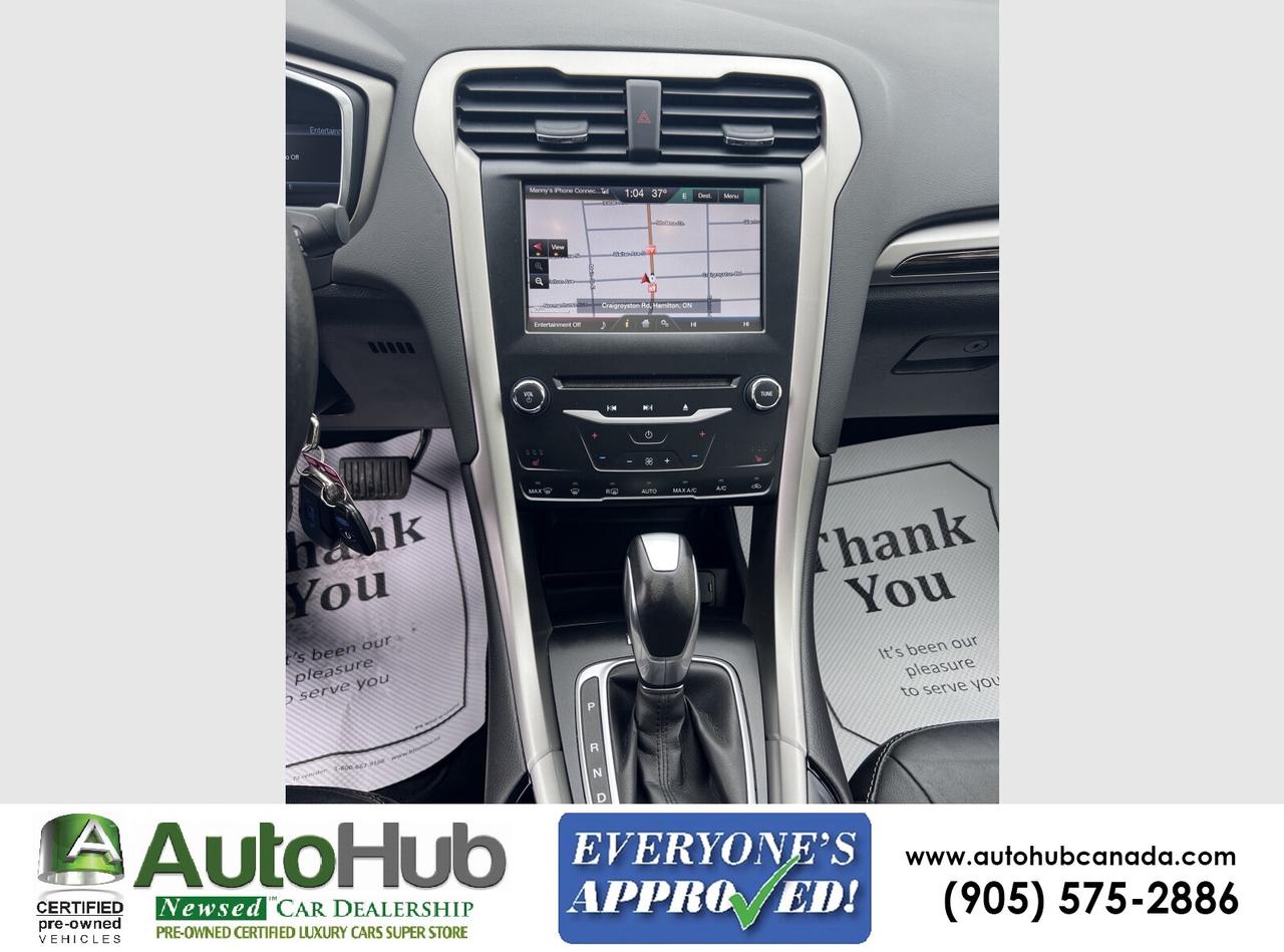 2014 Ford Fusion SE-AWD-NAV-LEATHER-SUNROOF-BACKUP CAMERA Photo