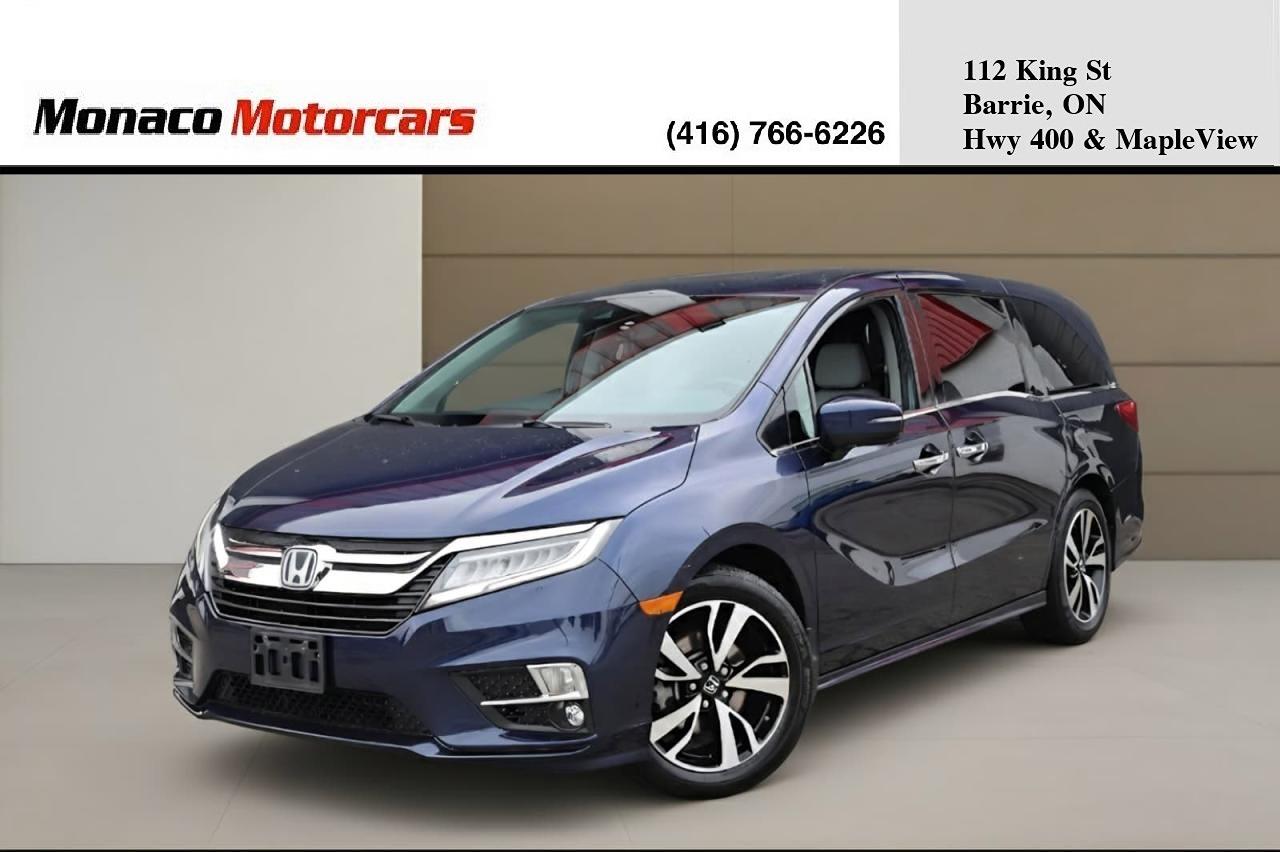 Used 2018 Honda Odyssey Touring - LEATHER|SUNROOF|DVD|BLINDSPOT|LANEKEEP for sale in Barrie, ON