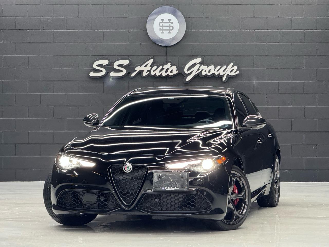 Used 2021 Alfa Romeo Giulia TI SPORT|NAV|BSM|LKA|FCW|HK SOUND|PANO ROOF| for sale in Oakville, ON