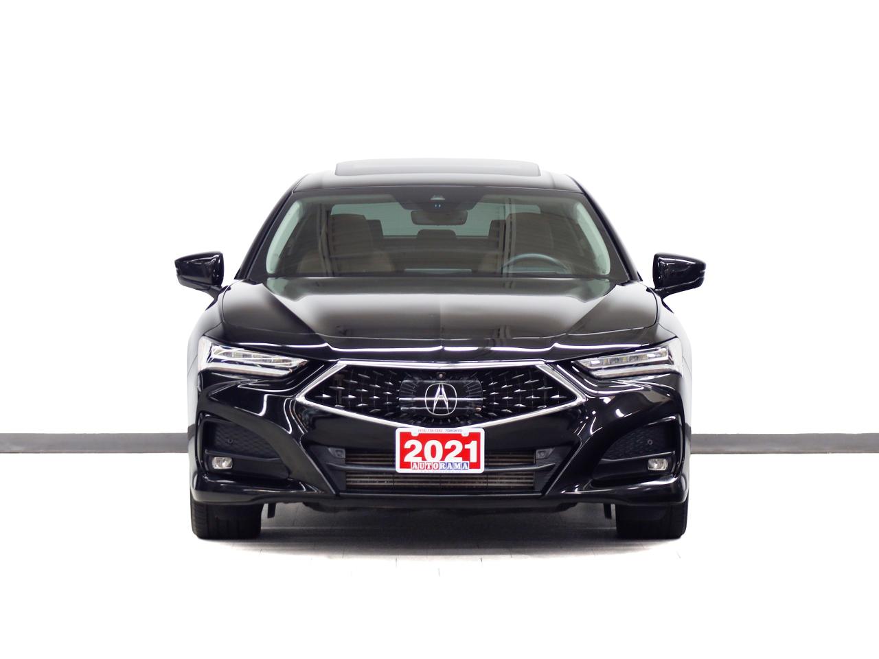 2021 Acura TLX PLAT. ELITE | AWD | Nav | Leather | Sunroof | HUD