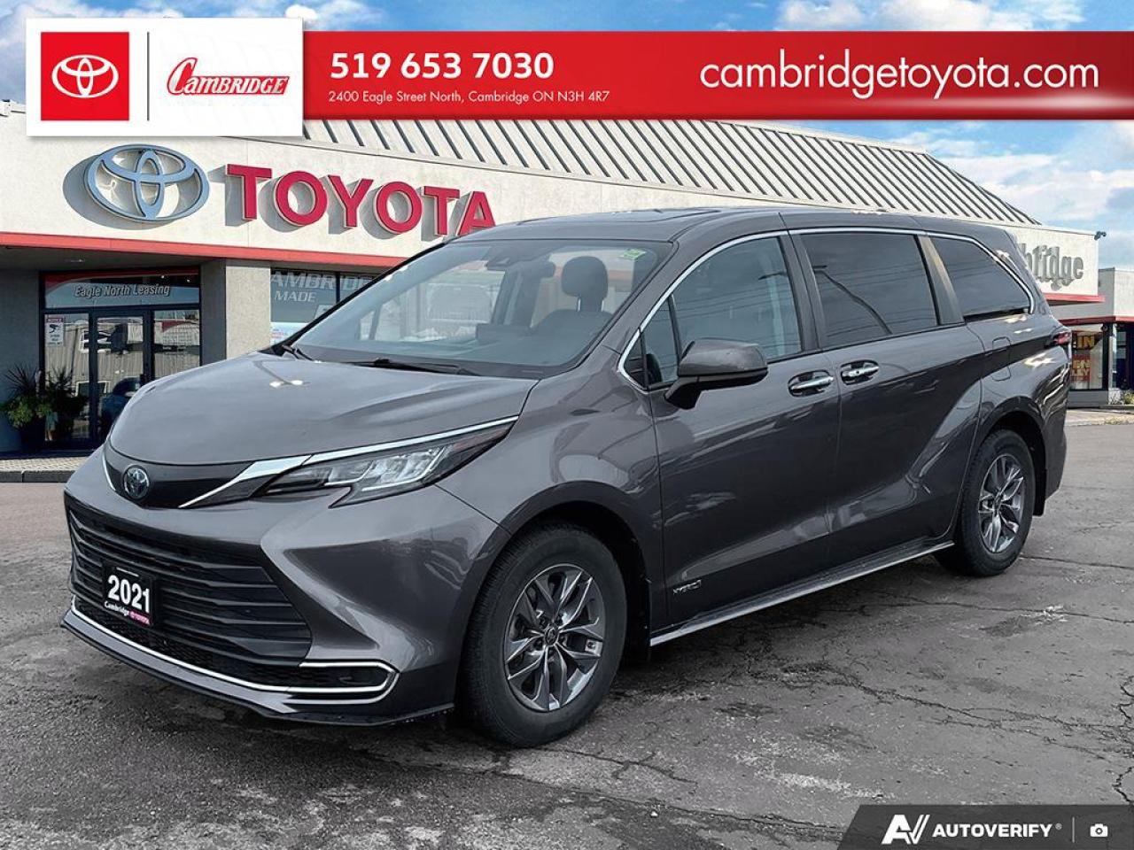 Used 2021 Toyota Sienna XLE 8-Passenger for sale in Cambridge, ON