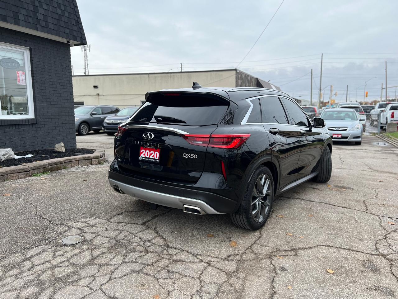 2020 Infiniti QX50 PURE AWD NO ACCIDENTS BLINDSPOT ASSIST 360 CAM Photo