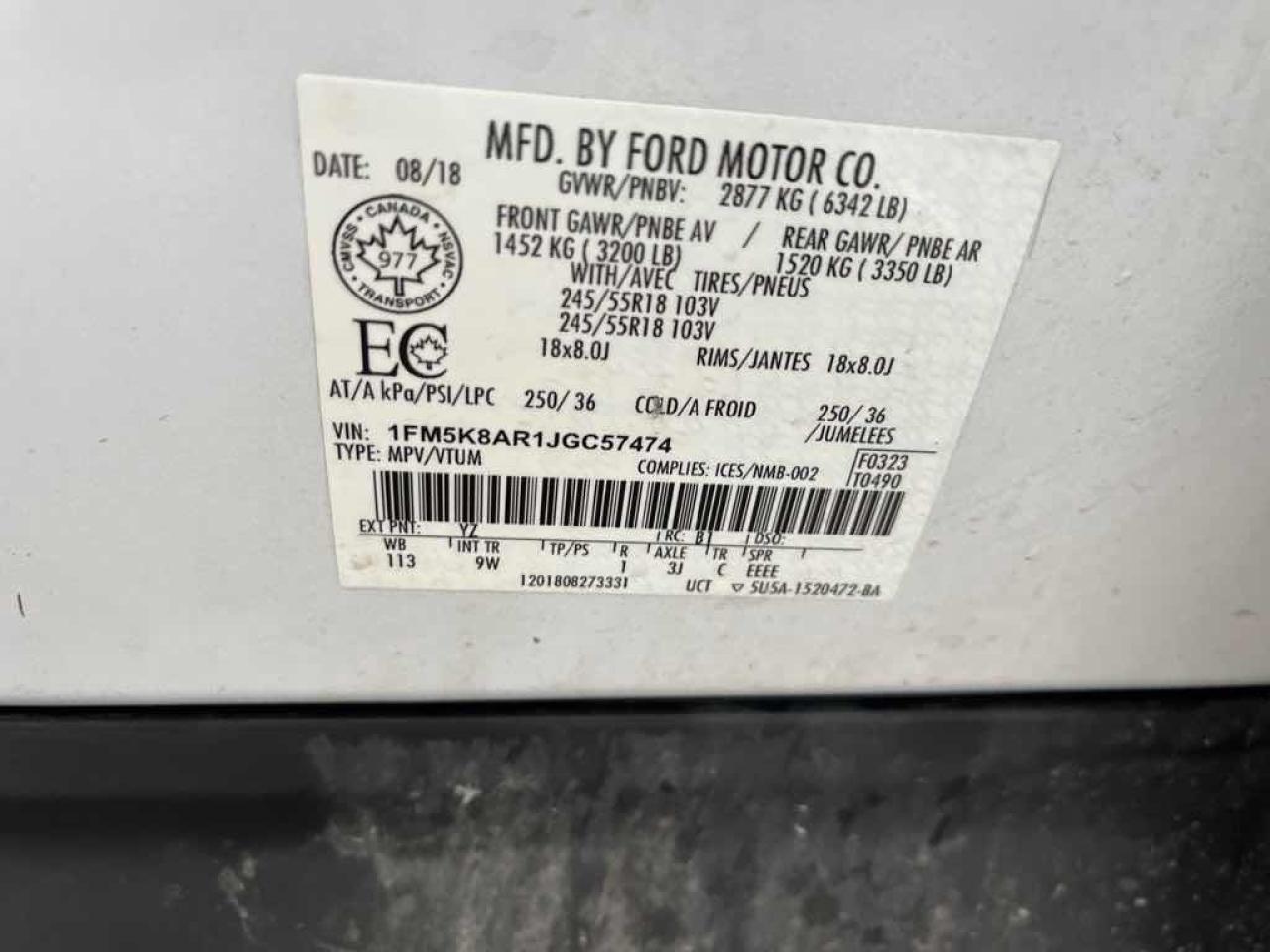 2018 Ford Explorer Police IN Photo