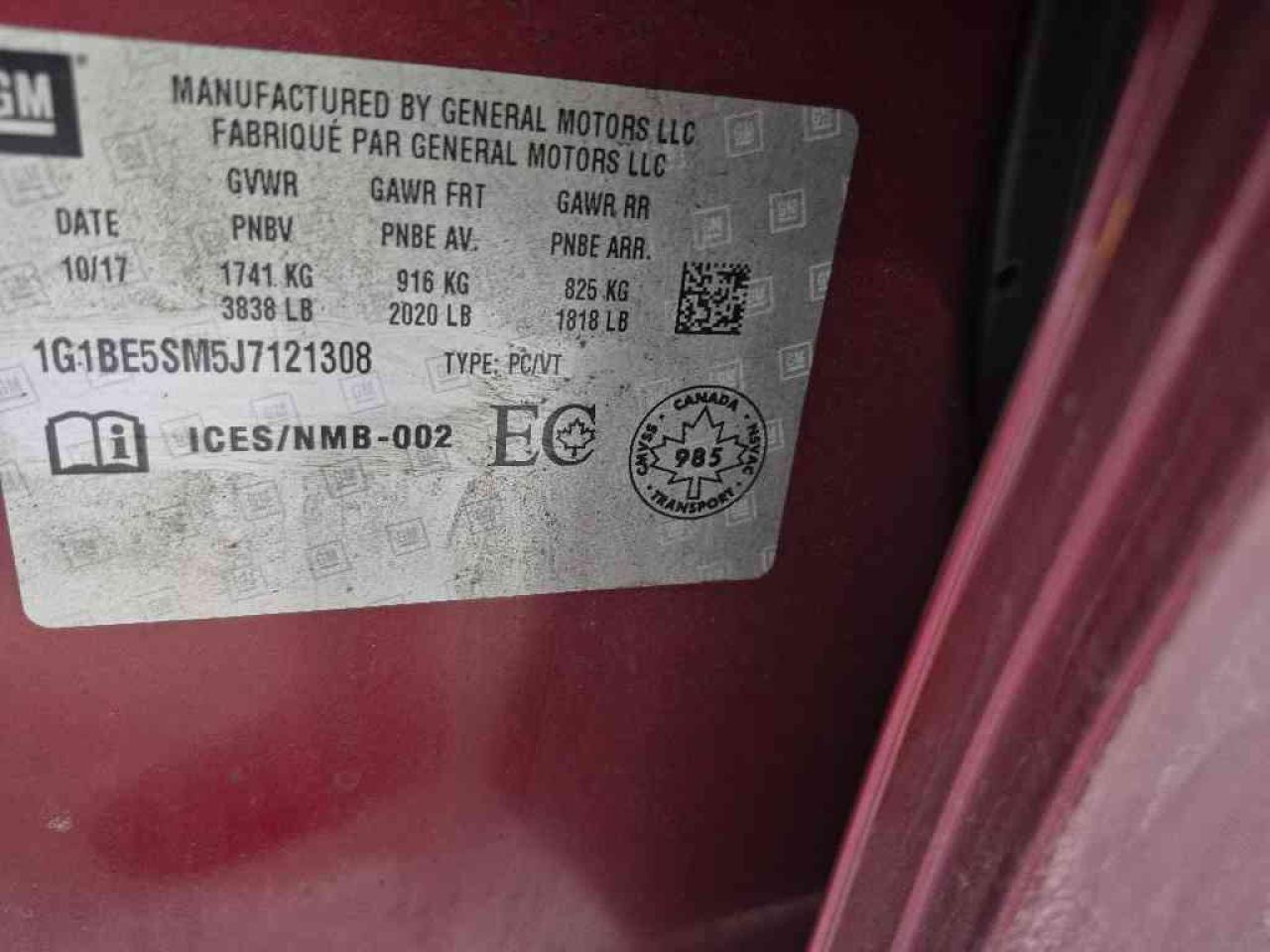 2018 Chevrolet Cruze LT - Photo #16