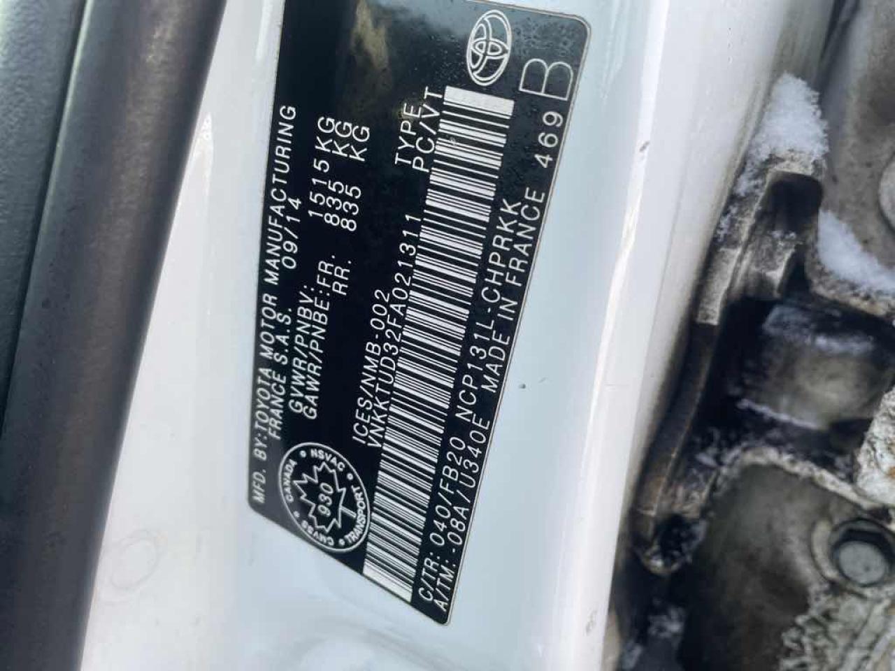 2015 Toyota Yaris  Photo