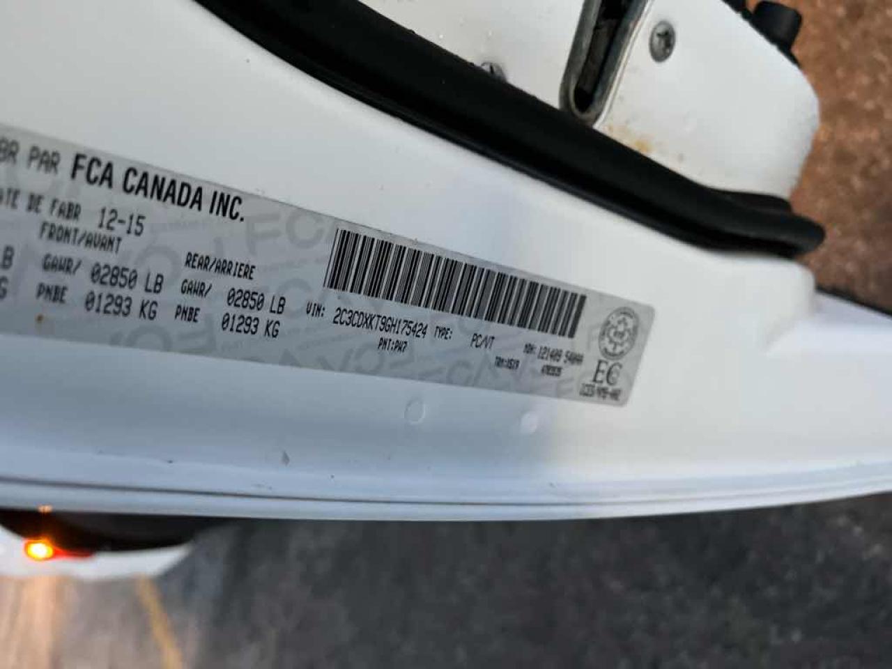 2016 Dodge Charger Police Photo