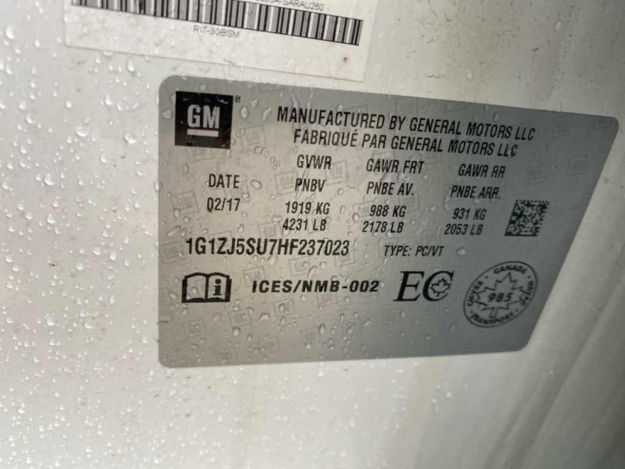 2017 Chevrolet Malibu HYBRID - Photo #27