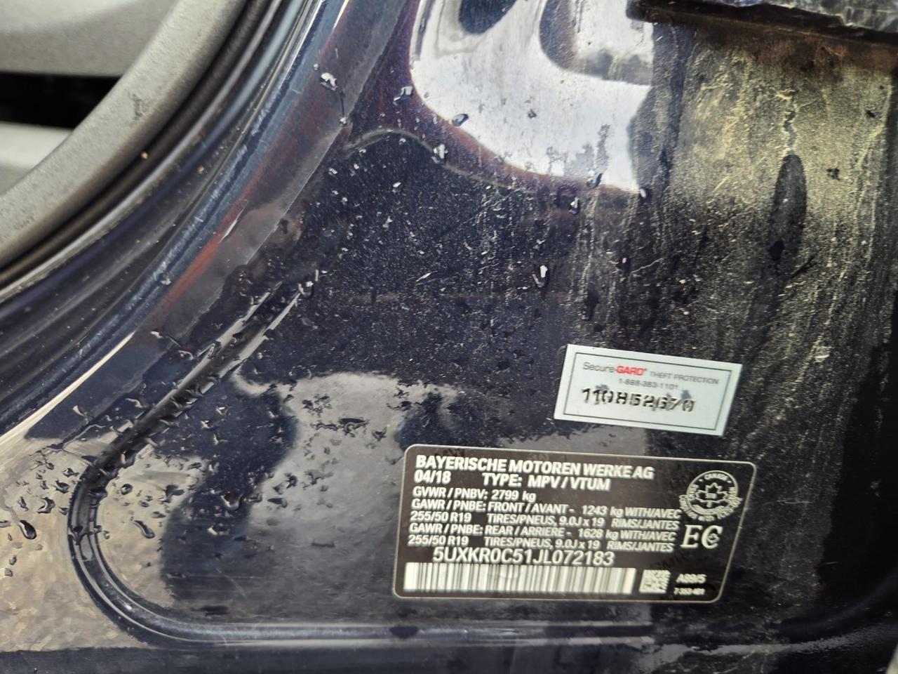 2018 BMW X5 XDRIVE35i, LEATHER, LOADED, CLEAN, NO ACCIDENT - Photo #18