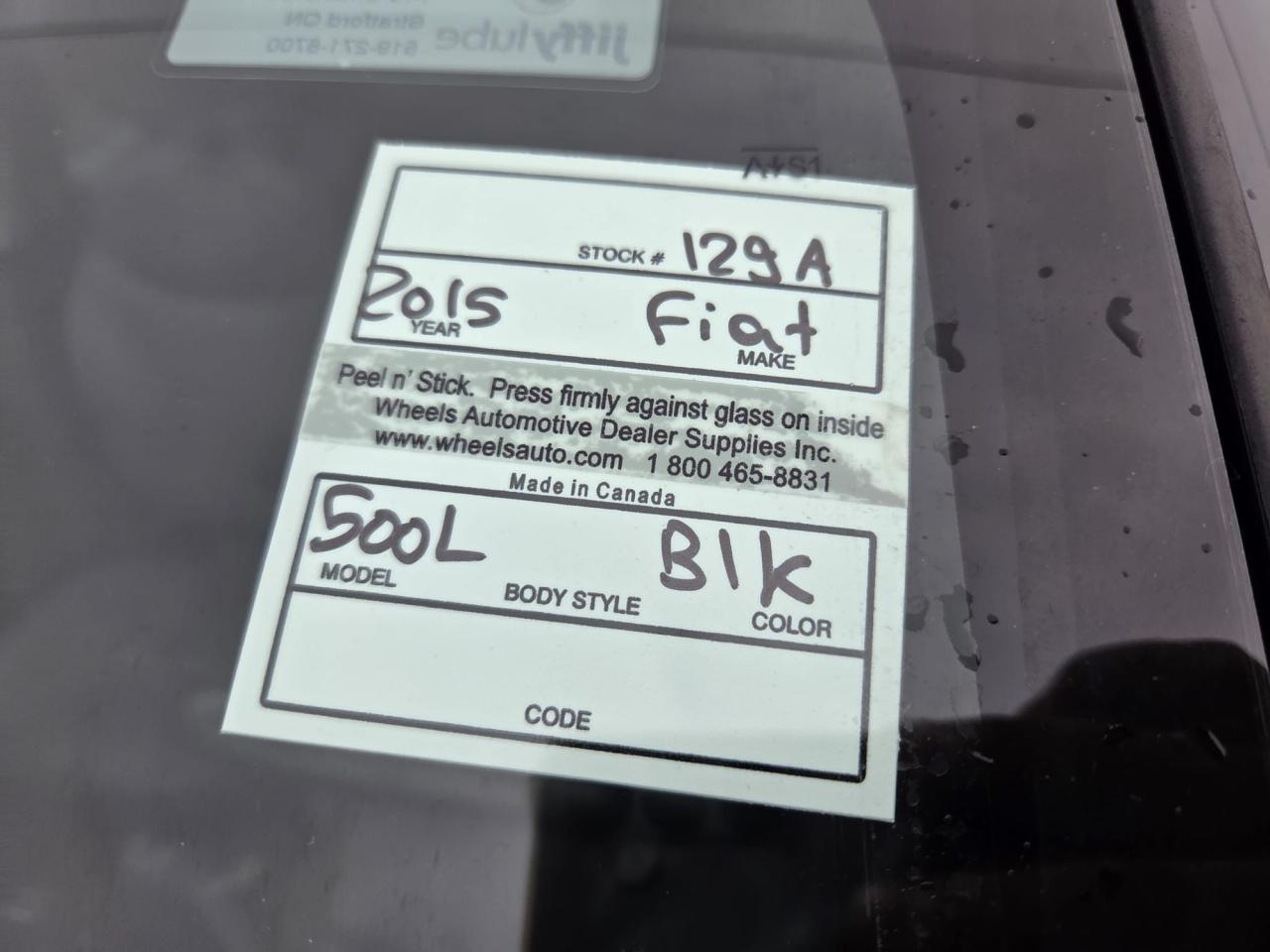 2015 Fiat 500L LOUNGE, AUTO, 4 CYL, MISFIRE, AS IS SPECIAL - Photo #15