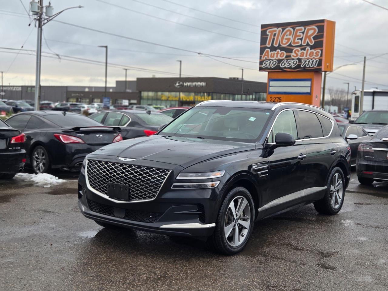 Used 2022 Genesis GV80 ADVANCED, 4CYL, NO ACCIDENT, AWD, 7 PASS, CERT for sale in London, ON