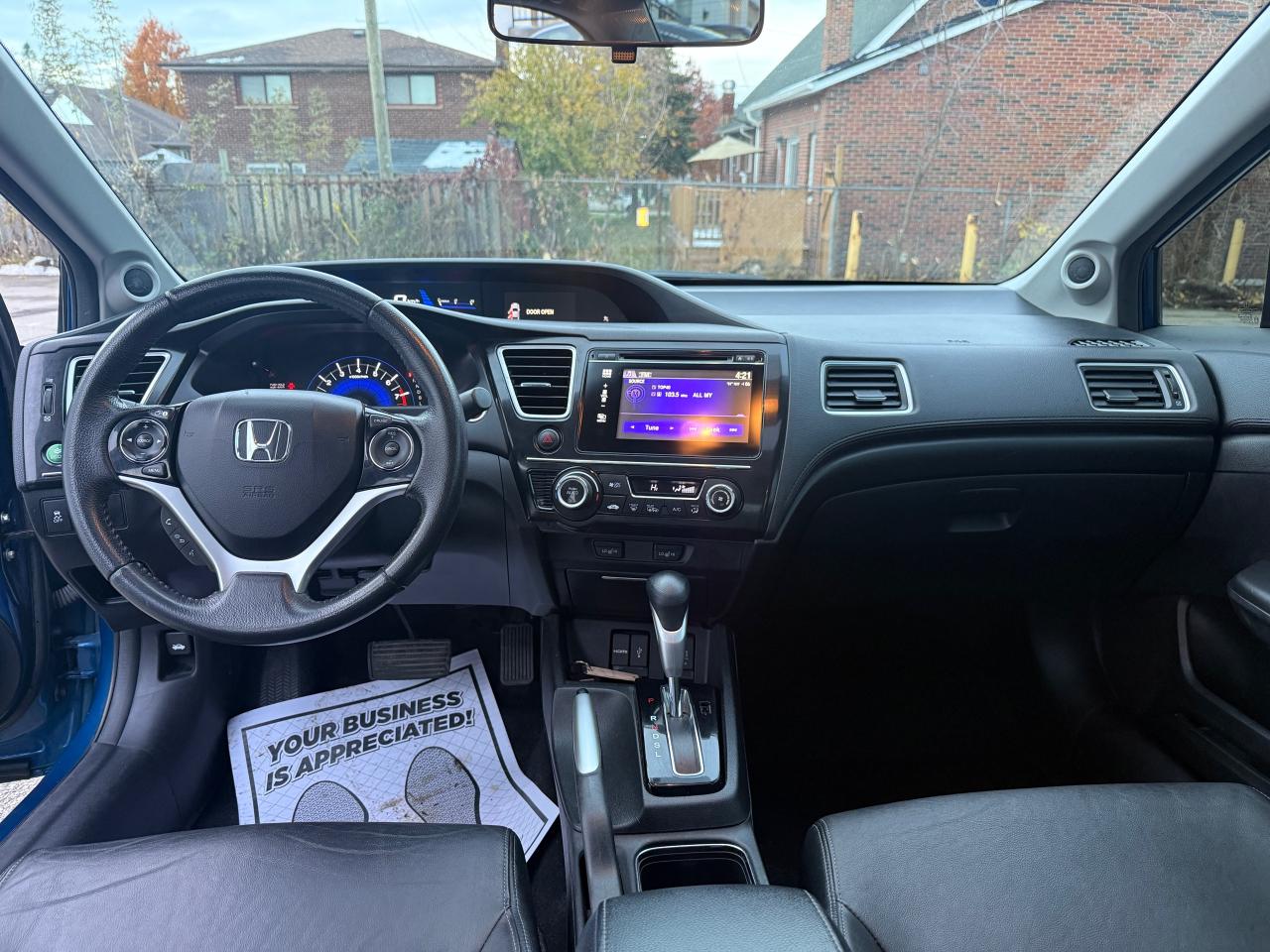 2014 Honda Civic 4dr CVT Touring - Photo #13