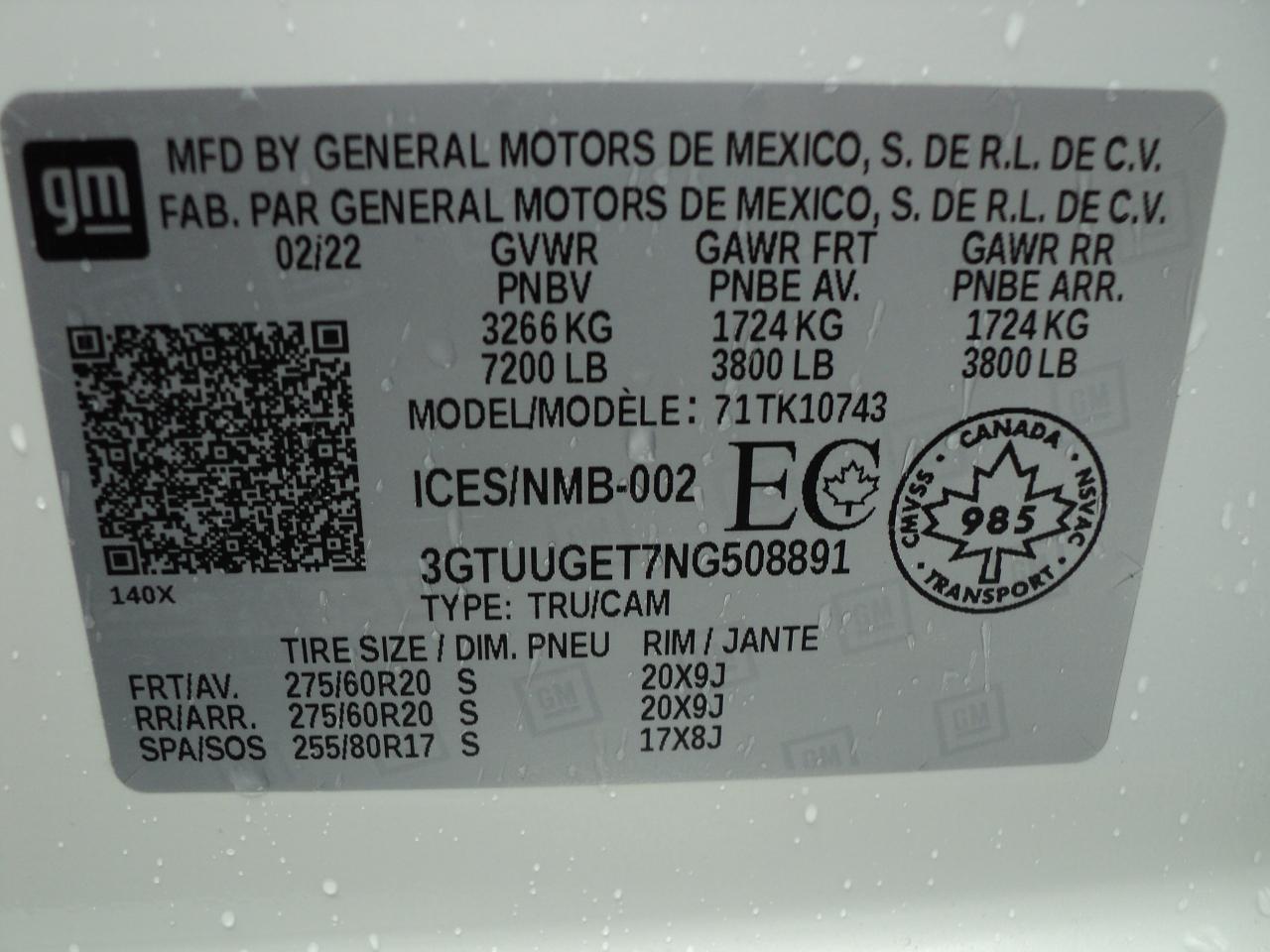 2022 GMC Sierra 1500 Denali CrewCab 4WD 3.0L6cylDiesel 6'7"Box - Photo #37