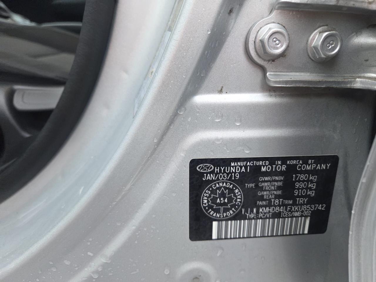 2019 Hyundai Elantra PREFERRED, AUTO, 4 CYL, 184KMS, CERTIFIED - Photo #16