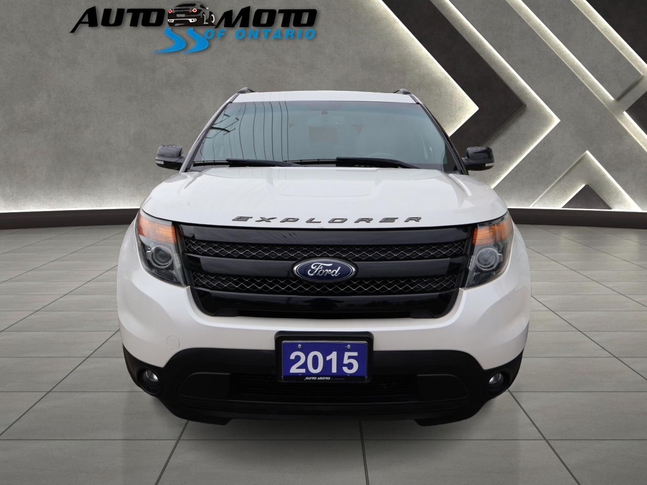 2015 Ford Explorer SPORT 4WD CERTIFIED *ACCIDENT FREE*FORD MAINTAIN*7 SEATS* CAMERA NAV BLUETOOTH LEATHER HEAT/COOL P.ROOF CRUISE ALLOYS - Photo #2