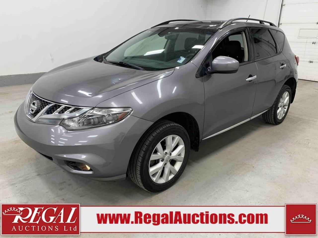 Used 2014 Nissan Murano SL for sale in Calgary, AB