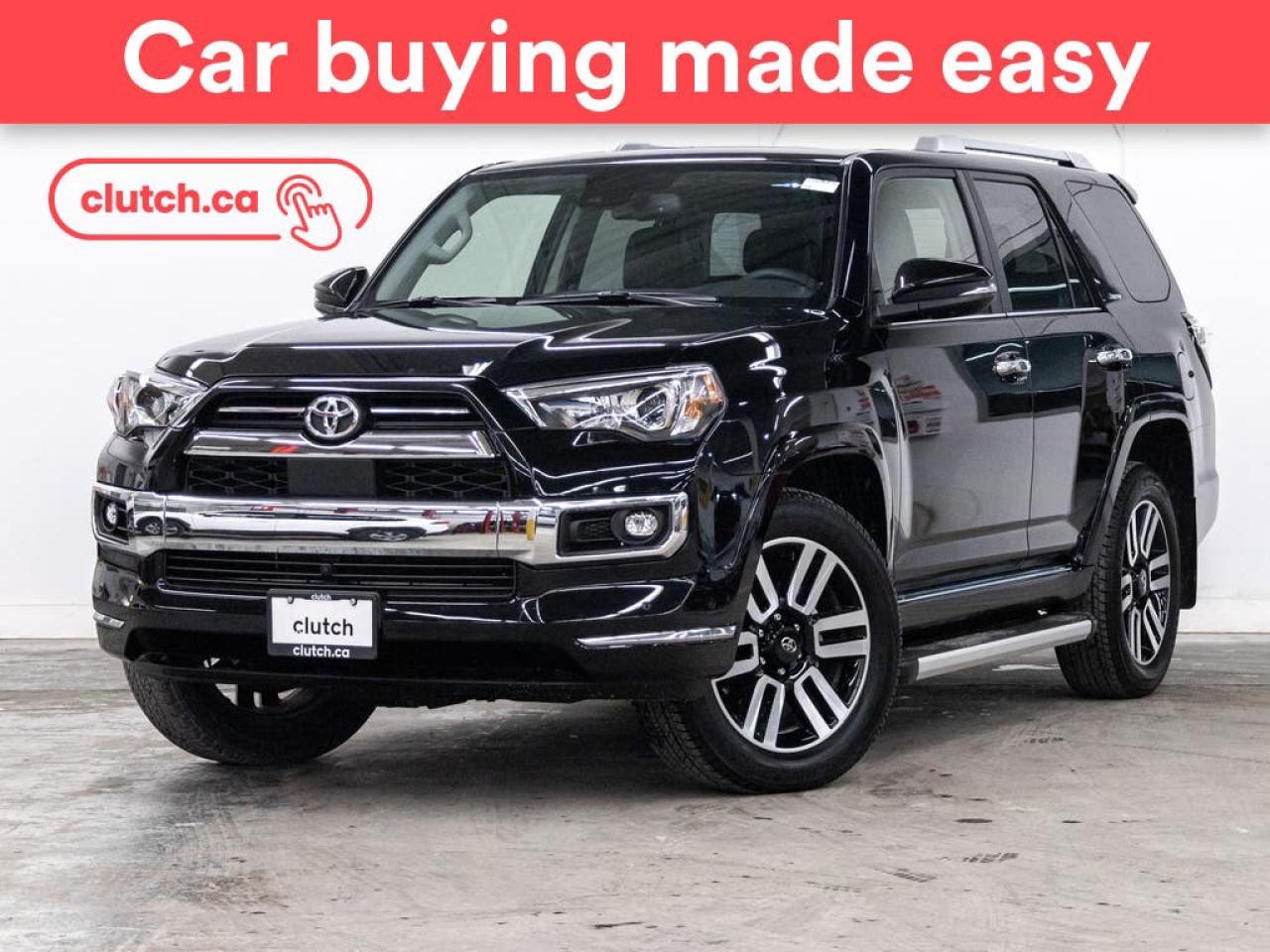Used 2022 Toyota 4Runner Limited w/ Apple CarPlay & Android Auto, Sunroof, Nav for sale in Toronto, ON