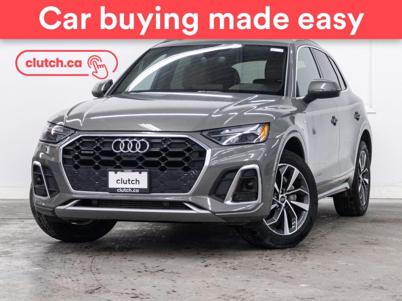 Used 2023 Audi Q5 45 Progressiv AWD w/Apple CarPlay & Android Auto, Heated Front Seats, Backup Cam for sale in Toronto, ON
