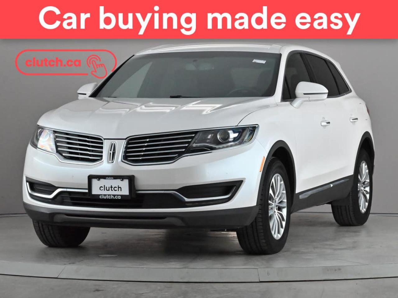 Used 2017 Lincoln MKX Select AWD w/ Apple CarPlay, Heated Front Seats, Rearview Cam for sale in Toronto, ON