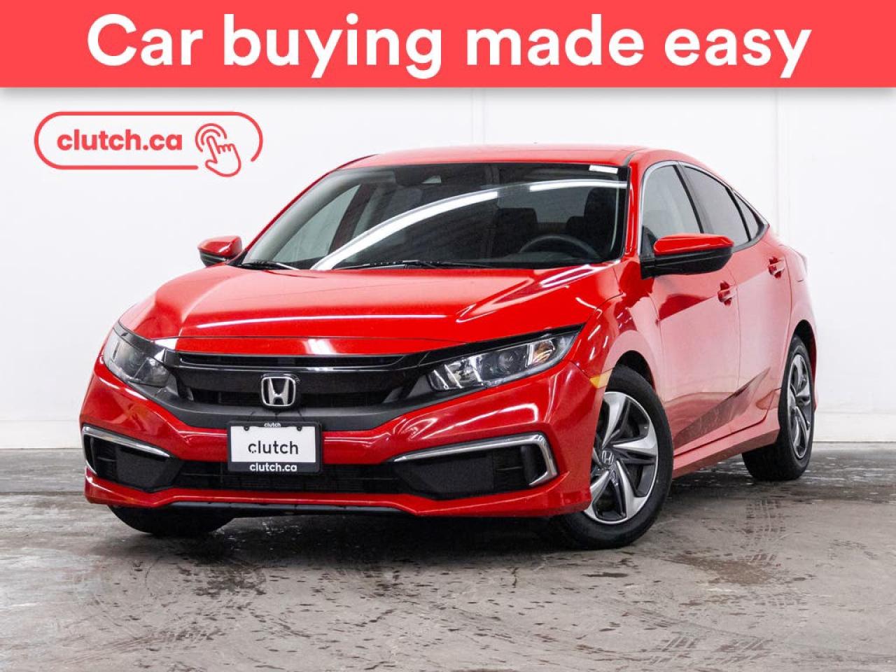 Used 2019 Honda Civic LX w/ Apple CarPlay & Android Auto, Rearview Cam, Heated Front Seats for sale in Toronto, ON