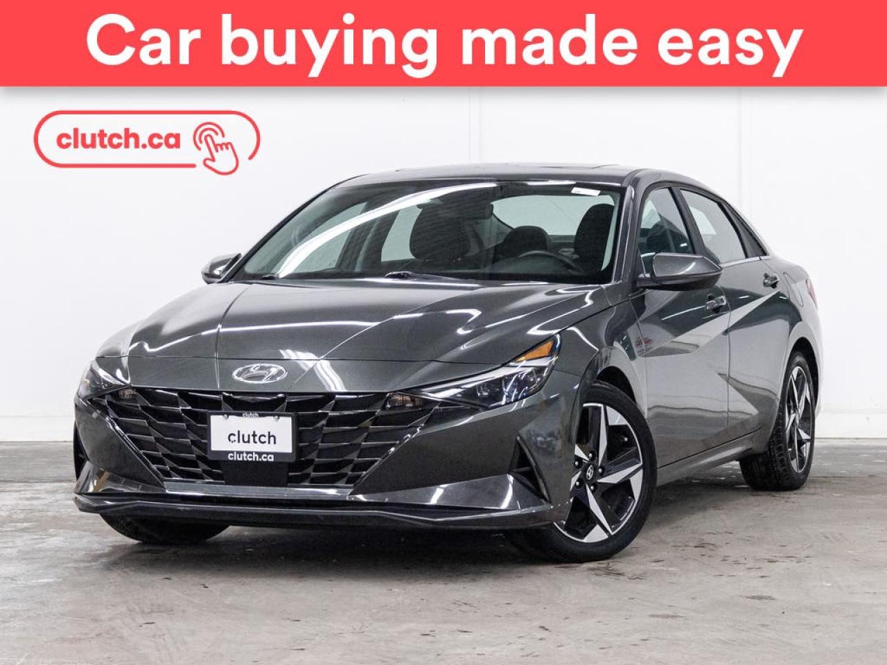 Used 2021 Hyundai Elantra Ultimate w/ Tech Pkg w/Apple CarPlay & Android Auto, Heated Front Seats, Backup Cam for sale in Toronto, ON