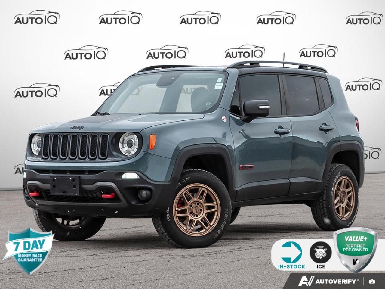 Used 2018 Jeep Renegade Trailhawk SKY OPEN AIR ROOF | PREMIUM BEATS AUDIO for sale in St. Thomas, ON