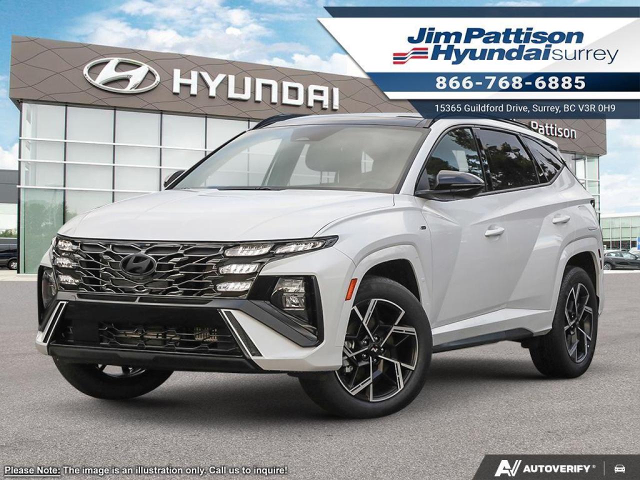 New 2026 Hyundai Tucson Hybrid N-Line AWD for sale in Surrey, BC