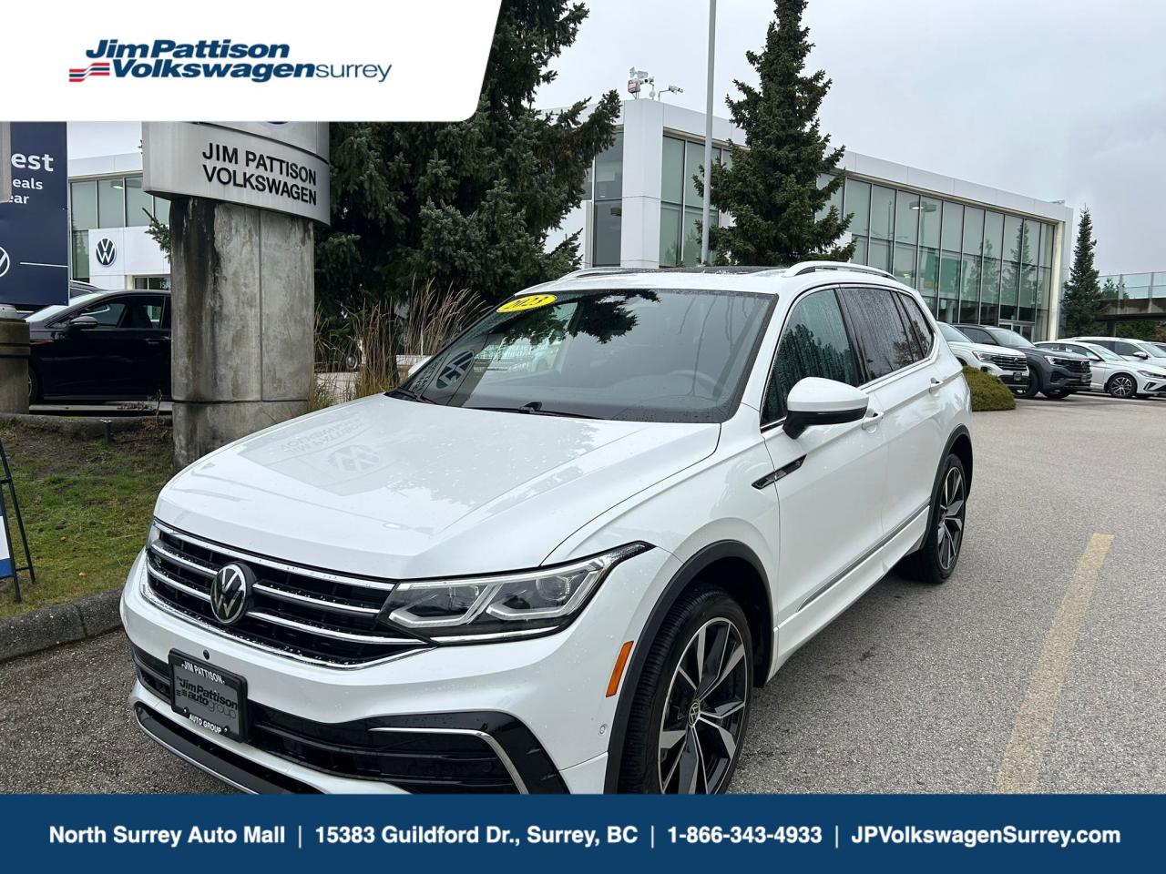 Used 2023 Volkswagen Tiguan HIGHLINE R-LINE 4MOTION for sale in Surrey, BC