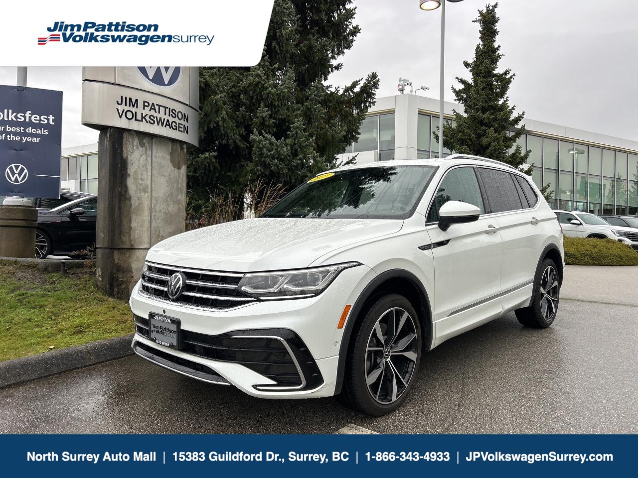 Used 2023 Volkswagen Tiguan HIGHLINE R-LINE 4MOTION for sale in Surrey, BC