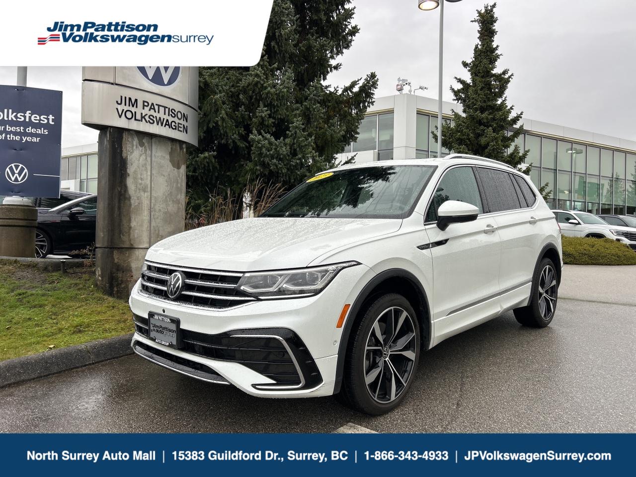 Used 2023 Volkswagen Tiguan HIGHLINE R-LINE 4MOTION for sale in Surrey, BC