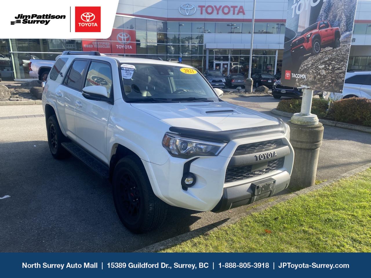 Used 2021 Toyota 4Runner 4WD TRD OFF ROAD for sale in Surrey, BC