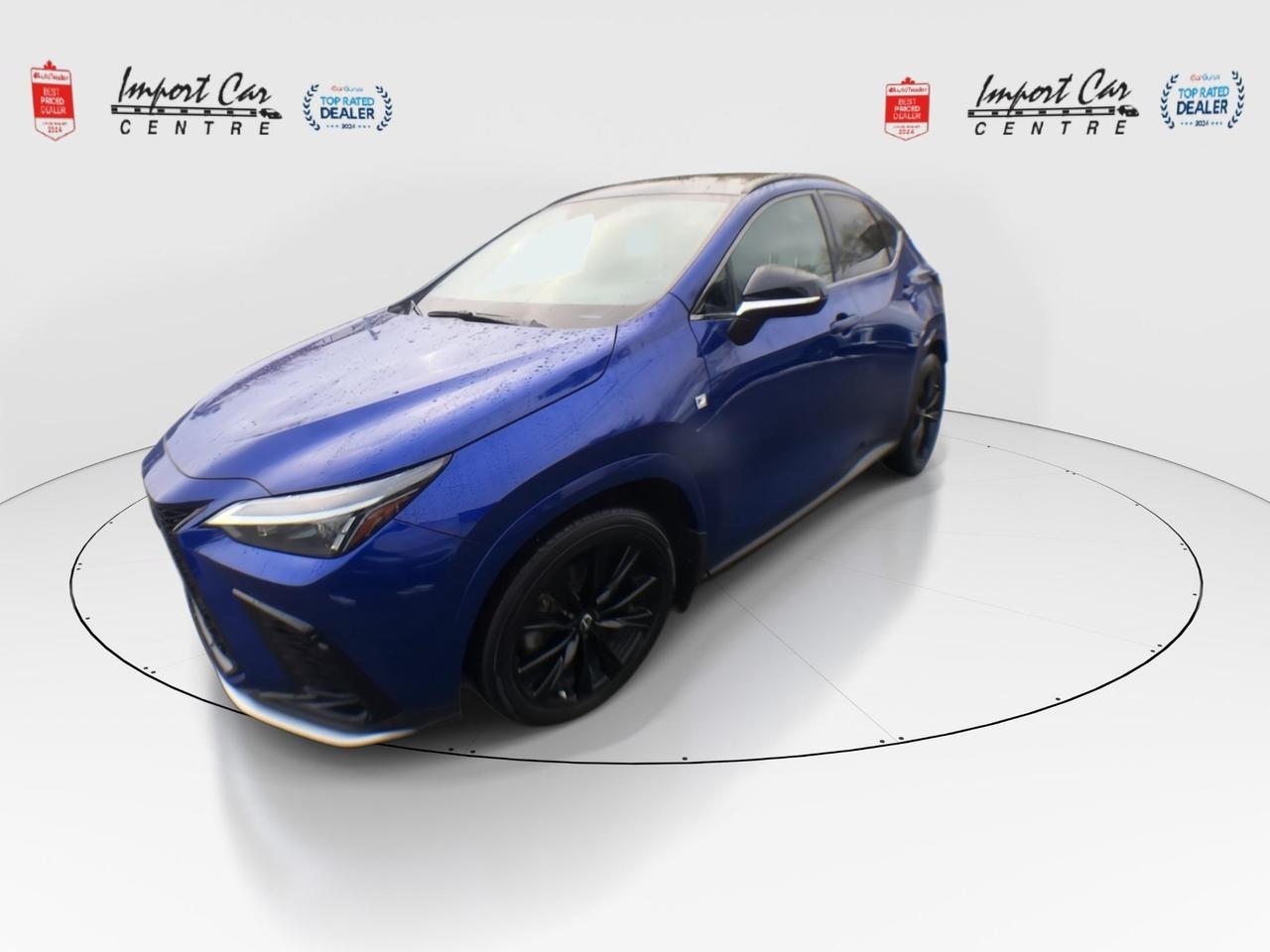 2024 Lexus NX 350 FSPORT 2, LEATHER, ROOF, NAVI, HTD. SEATS & STEER. Photo